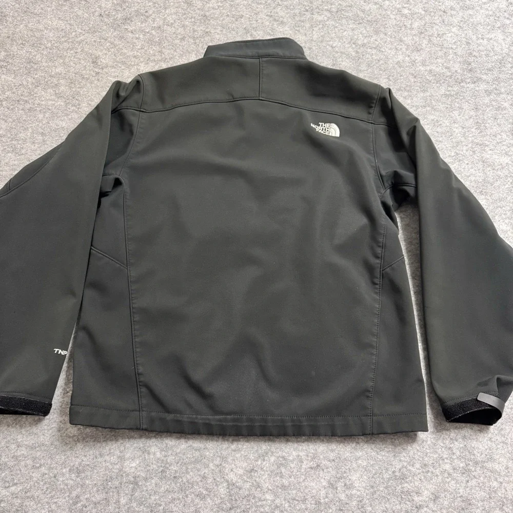 North Face Apex Jacket‎ Black Softshell Full Zip Mens Medium
